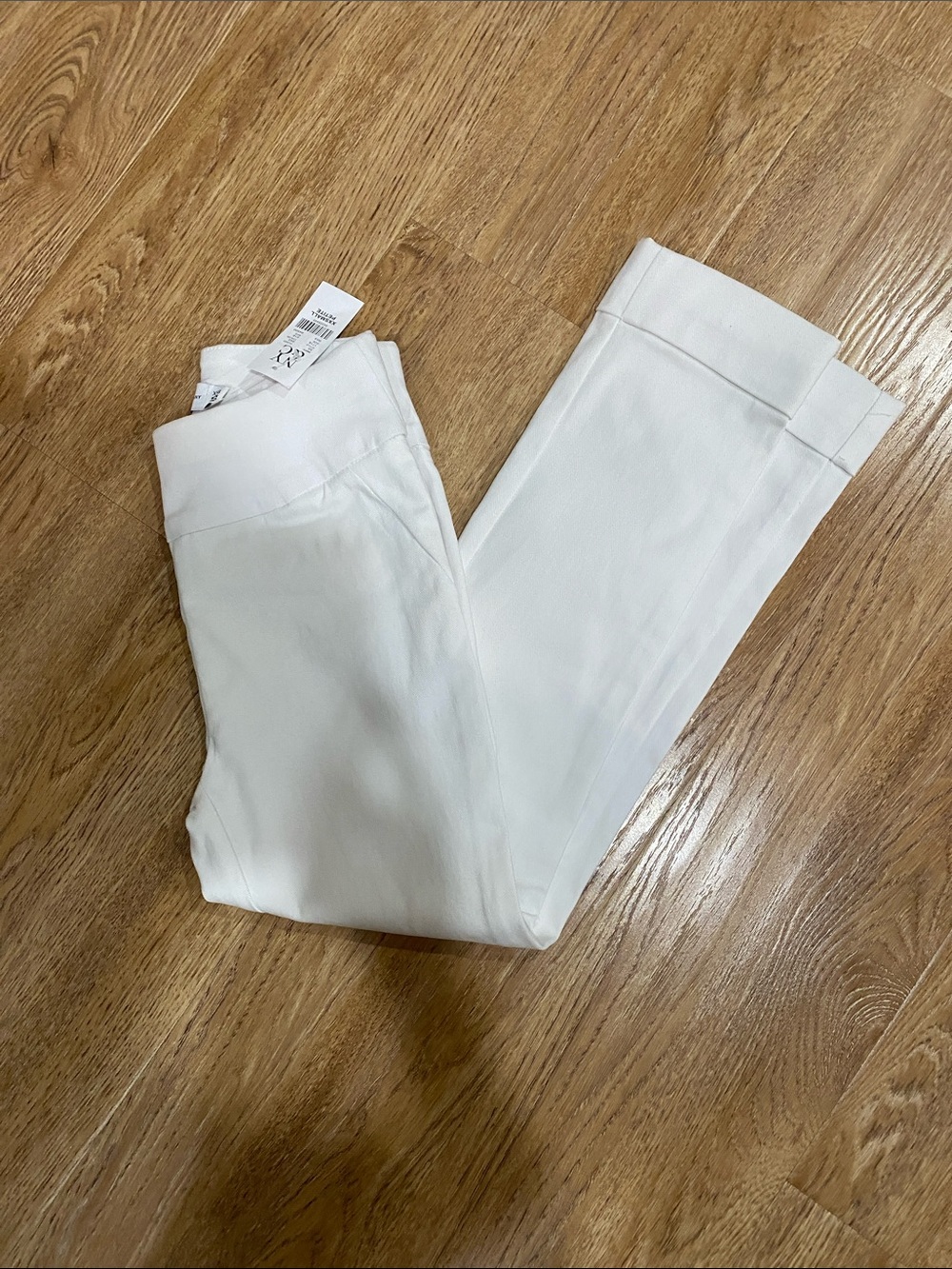 New York & Company Kids White Stretch Pull-On Leggings